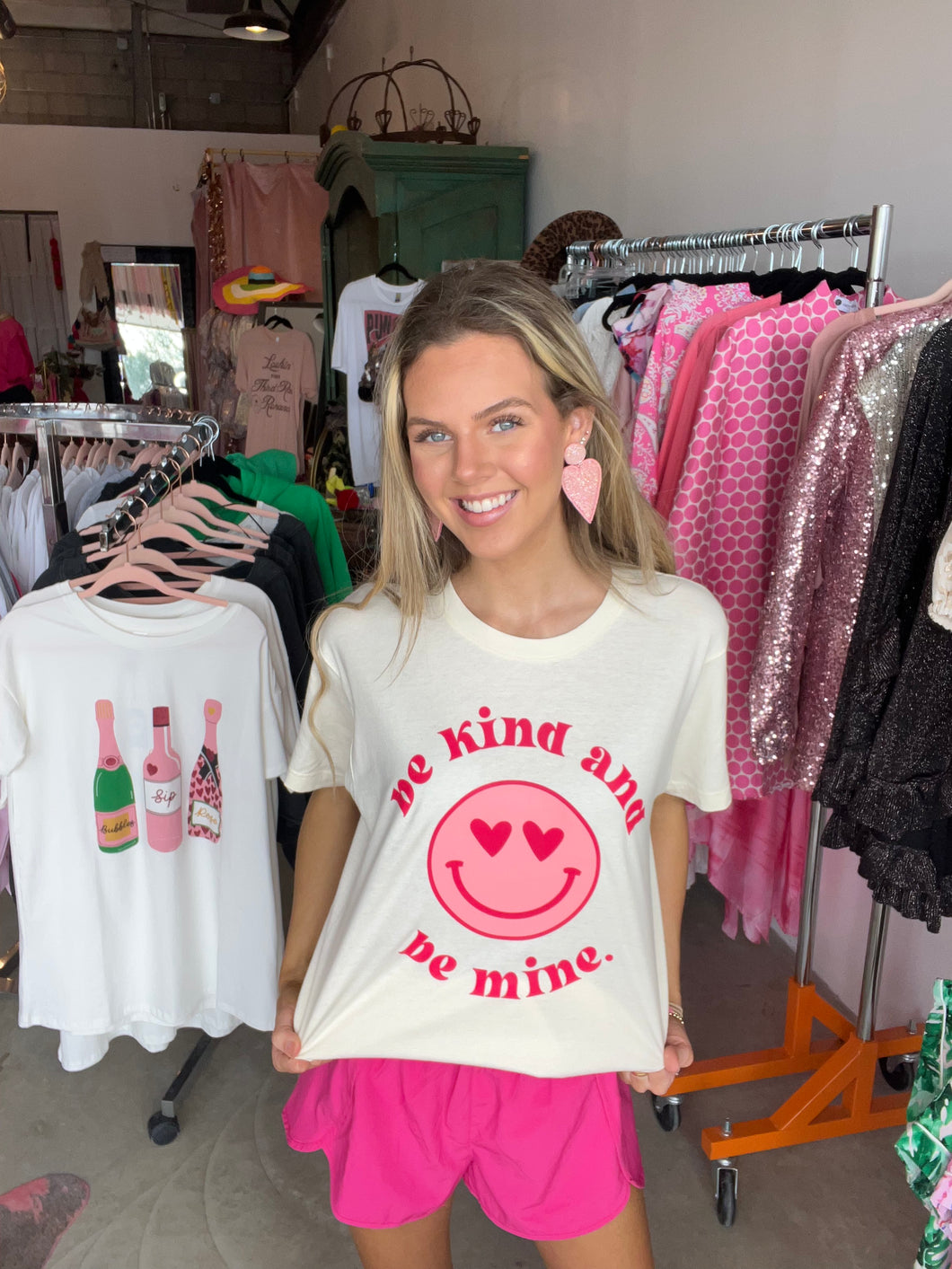 Be kind and be mine t-shirt
