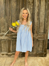 Load image into Gallery viewer, The Darling Check Dress
